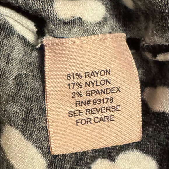 Women's Philosophy Black White & Peach Button Up Cardigan Sweater size L - Picture 5 of 10